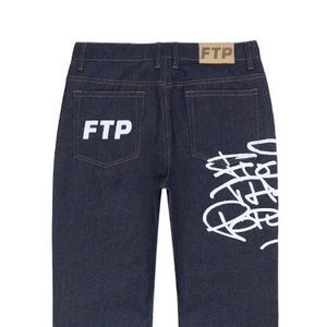 FTP tag denim pants (indigo) size 30